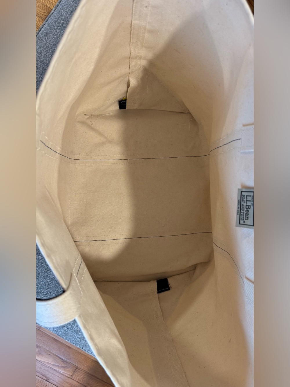 L.L. Bean Extra Large Boat & Tote (read description!) - Picture 7 of 9